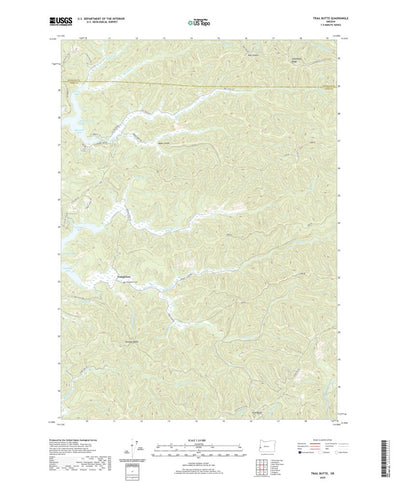 United States Geological Survey Trail Butte, OR (2020, 24000-Scale) digital map