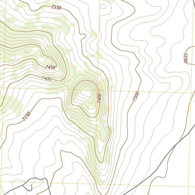United States Geological Survey Trail Lake, NM (2020, 24000-Scale) digital map