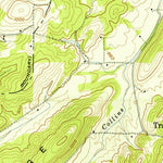United States Geological Survey Tranquillity, TN (1942, 24000-Scale) digital map