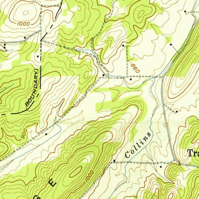 United States Geological Survey Tranquillity, TN (1942, 24000-Scale) digital map