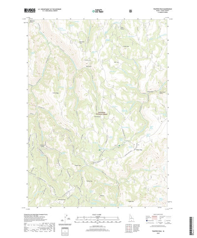 United States Geological Survey Trapper Peak, ID (2020, 24000-Scale) digital map