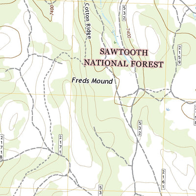 United States Geological Survey Trapper Peak, ID (2020, 24000-Scale) digital map