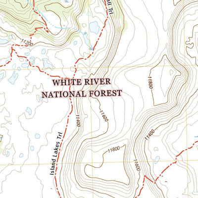 United States Geological Survey Trappers Lake, CO (2022, 24000-Scale) digital map