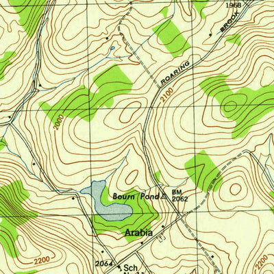 United States Geological Survey Treadwell, NY (1945, 31680-Scale) digital map