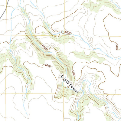 United States Geological Survey Trementina Canyon, CO (2022, 24000-Scale) digital map