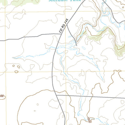 United States Geological Survey Triangle Ranch, TX (2022, 24000-Scale) digital map