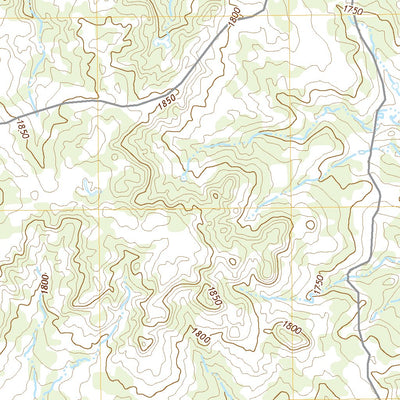 United States Geological Survey Triangle Ranch, TX (2022, 24000-Scale) digital map