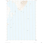 United States Geological Survey Trinity Islands D-1 NE, AK (2021, 25000-Scale) digital map