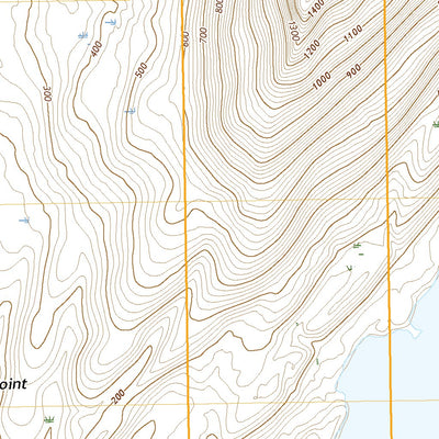United States Geological Survey Trinity Islands D-1 NE, AK (2021, 25000-Scale) digital map