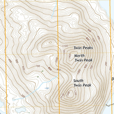 United States Geological Survey Trinity Islands D-1 NW, AK (2021, 25000-Scale) digital map