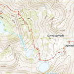 United States Geological Survey Triple Divide Peak, CA (2021, 24000-Scale) digital map