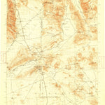 United States Geological Survey Trona W, CA (1915, 250000-Scale) digital map