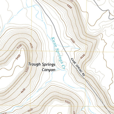 United States Geological Survey Trough Springs Canyon, UT (2020, 24000-Scale) digital map