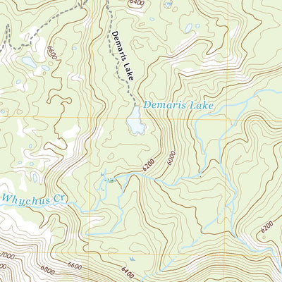 United States Geological Survey Trout Creek Butte, OR (2020, 24000-Scale) digital map