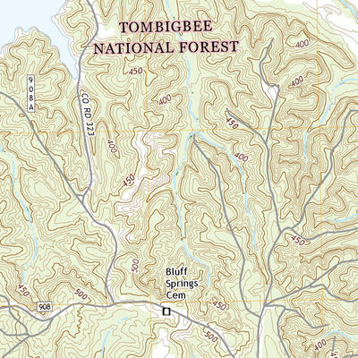 United States Geological Survey Troy, MS (2021, 24000-Scale) digital map