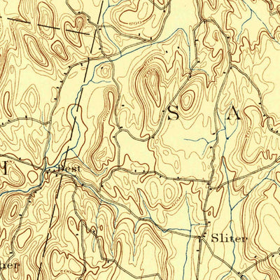 United States Geological Survey Troy, NY (1898, 62500-Scale) digital map