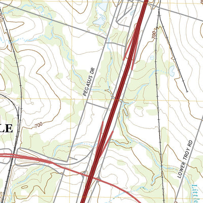 United States Geological Survey Troy, TX (2022, 24000-Scale) digital map