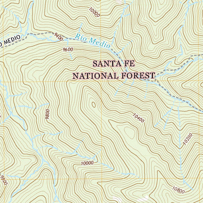 United States Geological Survey Truchas Peak, NM (2020, 24000-Scale) digital map