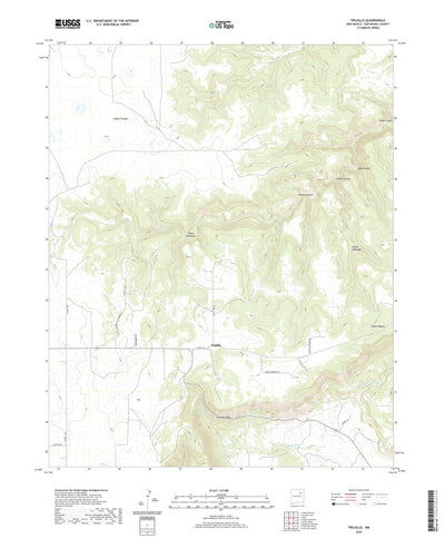 United States Geological Survey Trujillo, NM (2020, 24000-Scale) digital map