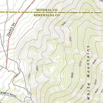 United States Geological Survey Truman Meadows, NV (2021, 24000-Scale) digital map