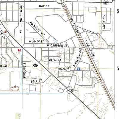 United States Geological Survey Trumann, AR (2020, 24000-Scale) digital map