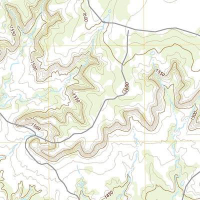 United States Geological Survey Truscott South, TX (2022, 24000-Scale) digital map