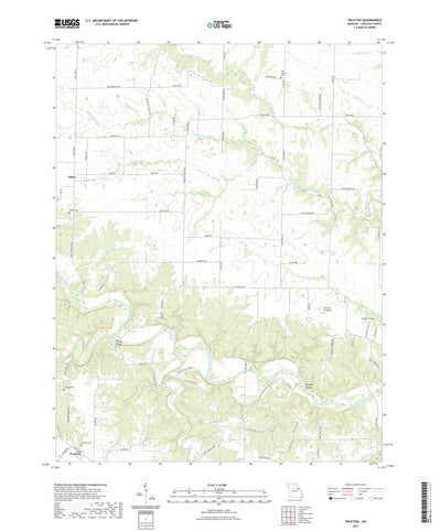 United States Geological Survey Truxton, MO (2021, 24000-Scale) digital map