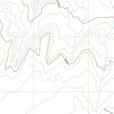 United States Geological Survey Tse Esgizii, AZ (2021, 24000-Scale) digital map