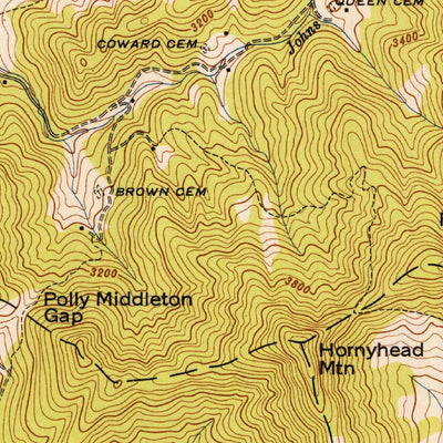 United States Geological Survey Tuckasegee, NC (1947, 24000-Scale) digital map