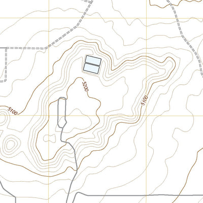 United States Geological Survey Tucker Mesa, AZ (2021, 24000-Scale) digital map