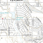 United States Geological Survey Tucson East, AZ (2021, 24000-Scale) digital map