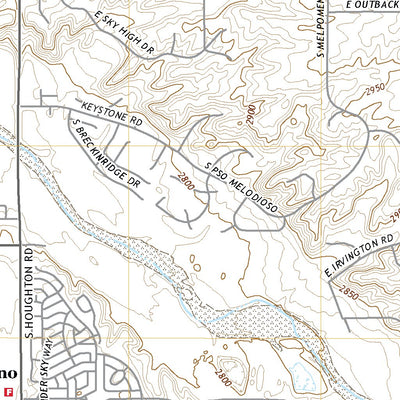 United States Geological Survey Tucson East, AZ (2021, 24000-Scale) digital map