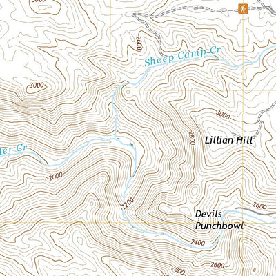 United States Geological Survey Tule Springs, CA (2021, 24000-Scale) digital map
