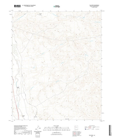 United States Geological Survey Tule Wash, AZ (2021, 24000-Scale) digital map