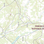 United States Geological Survey Tumalo Dam, OR (2020, 24000-Scale) digital map