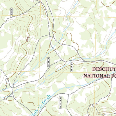 United States Geological Survey Tumalo Dam, OR (2020, 24000-Scale) digital map