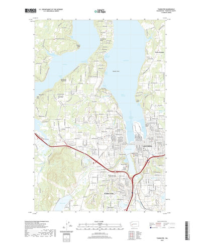 United States Geological Survey Tumwater, WA (2020, 24000-Scale) digital map