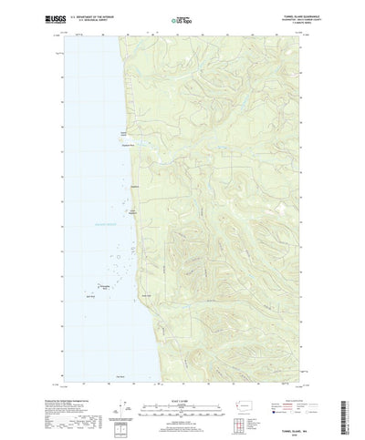 United States Geological Survey Tunnel Island, WA (2020, 24000-Scale) digital map