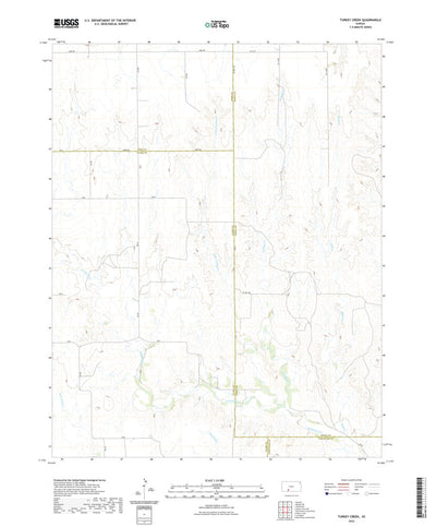 United States Geological Survey Turkey Creek, KS (2022, 24000-Scale) digital map