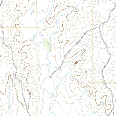 United States Geological Survey Turkey Creek, KS (2022, 24000-Scale) digital map