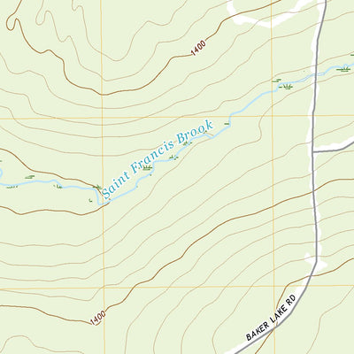 United States Geological Survey Turner Pond, ME (2021, 24000-Scale) digital map