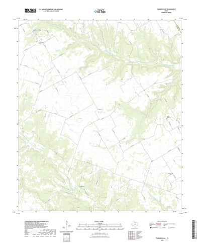 United States Geological Survey Turnersville, TX (2022, 24000-Scale) digital map