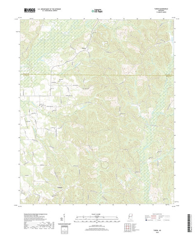 United States Geological Survey Turon, MS (2020, 24000-Scale) digital map