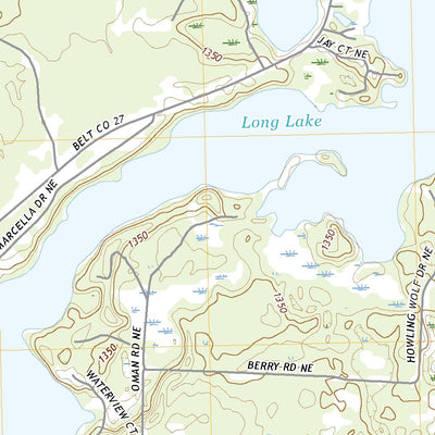 United States Geological Survey Turtle River Lake, MN (2022, 24000-Scale) digital map