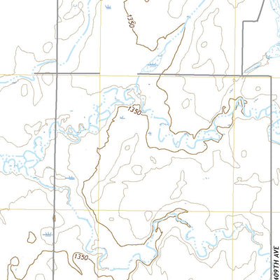 United States Geological Survey Turton, SD (2021, 24000-Scale) digital map