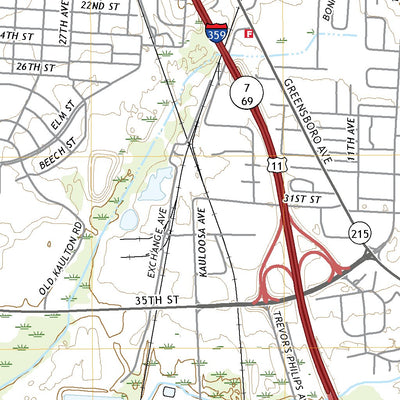 United States Geological Survey Tuscaloosa, AL (2020, 24000-Scale) digital map