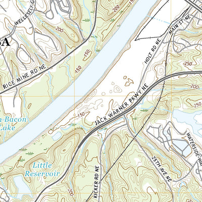 United States Geological Survey Tuscaloosa, AL (2020, 24000-Scale) digital map