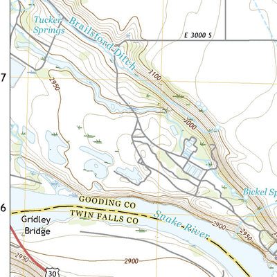 United States Geological Survey Tuttle, ID (2020, 24000-Scale) digital map