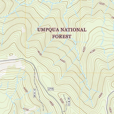 United States Geological Survey Twin Lakes Mountain, OR (2020, 24000-Scale) digital map