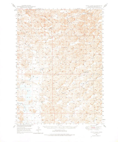 United States Geological Survey Twin Lakes, NE (1948, 62500-Scale) digital map